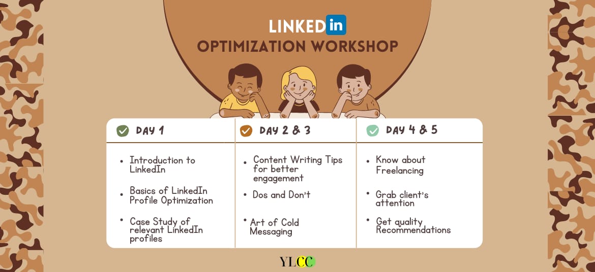 LinkedIn Optimisation Workshop - YLCC