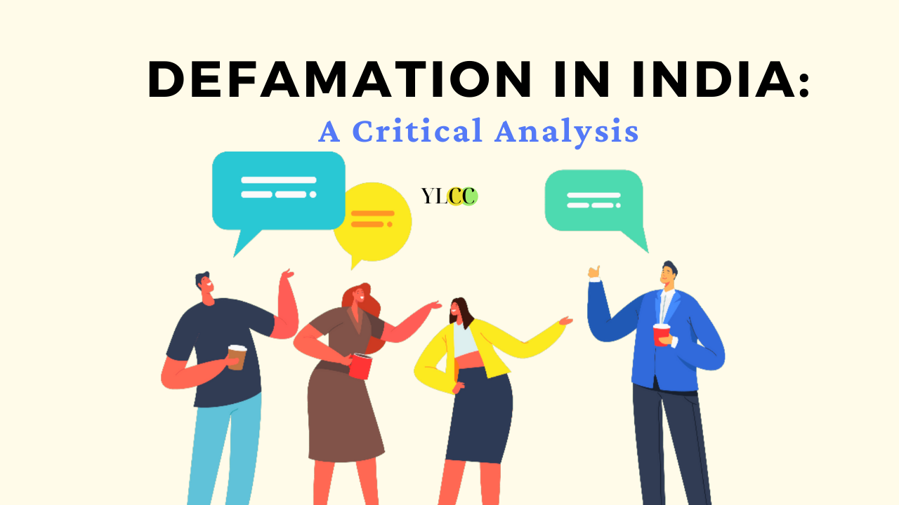 research paper on defamation in india